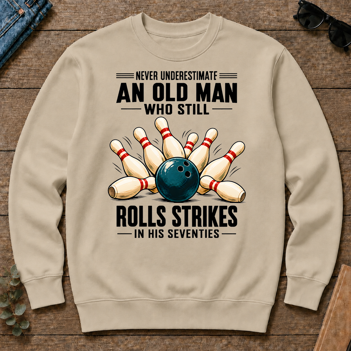 Never Underestimate An Old Man Rolls Strikes In His 70s - sand - CS2D-Sand