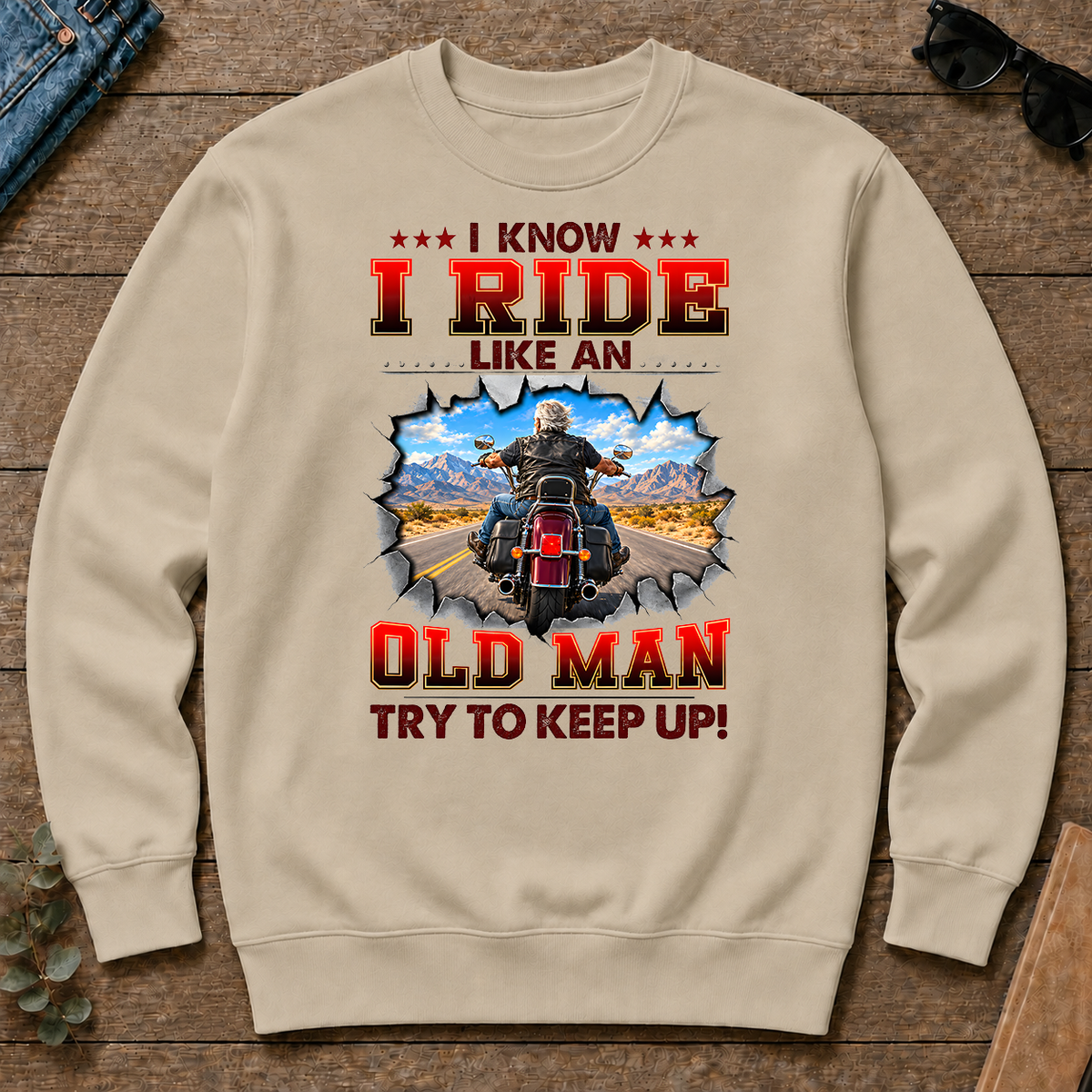 I Know I Ride Like An Old Man Try To Keep Up! - sand - CS2D-Sand