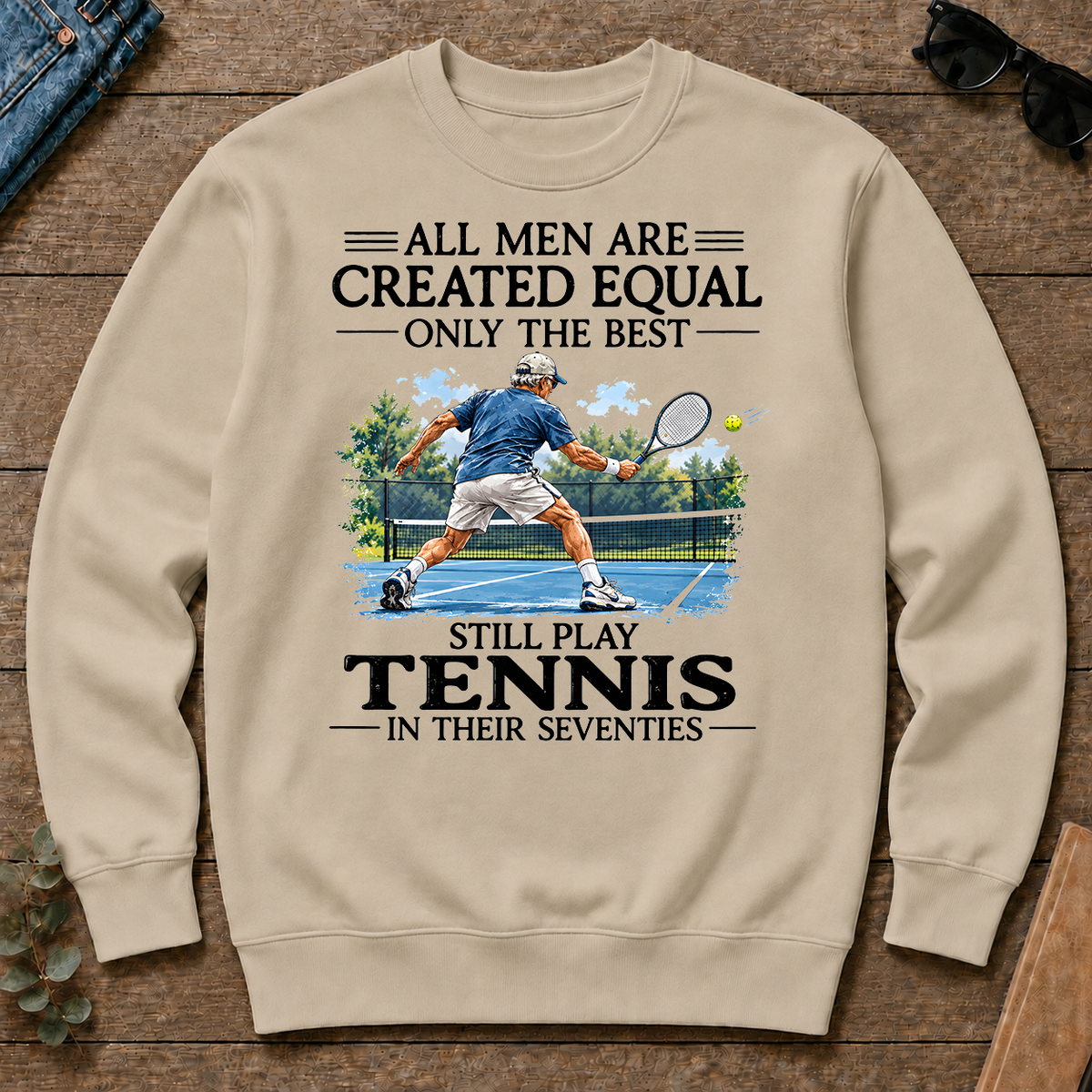 Men Still Playing Tennis In Their Seventies - sand - CS2D-Sand