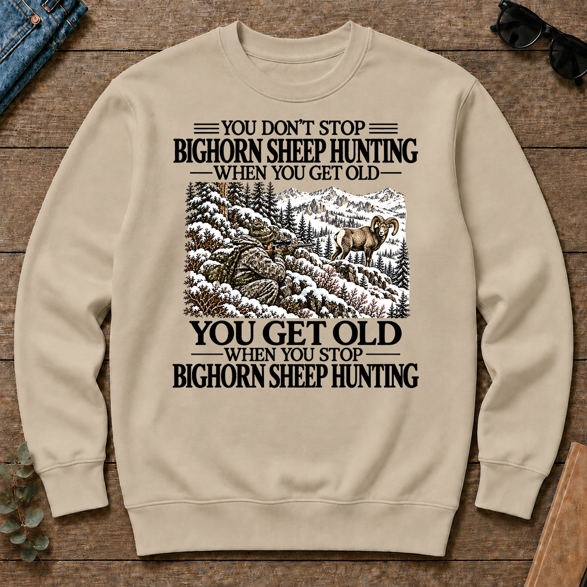 Don't Stop Bighorn Sheep Hunting Snow - sand - CS2D-Sand