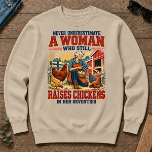 Never Underestimate A Woman Still Raises Chickens In Her 70s - sand - CS2D-Sand