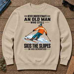 Never Underestimate An Old Man Still Skis The Slopes In His 70s - sand - CS2D-Sand