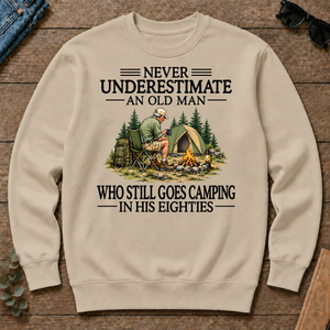 Never Underestimate An Old Man Camping 80s - sand - CS2D-Sand