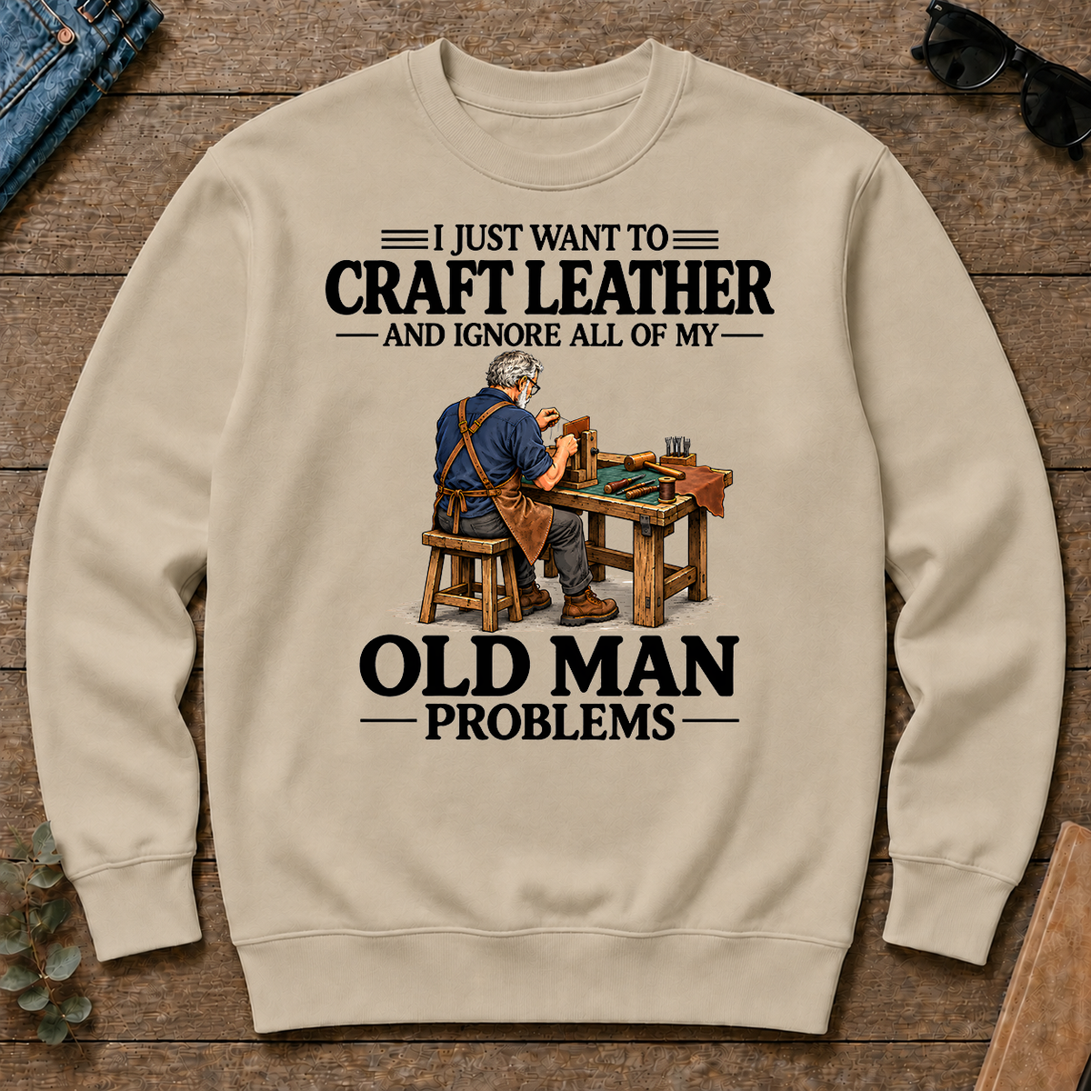I Just Want To Craft Leather - sand - CS2D-Sand