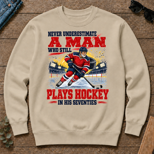 A Man Still Plays Hockey In His 70s - sand - CS2D-Sand
