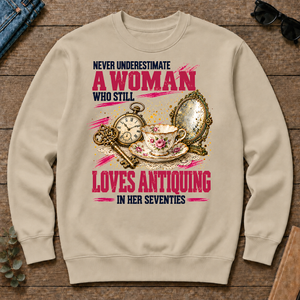 A Woman Still Loves Antiquing In Her Seventies - sand - CS2D-Sand