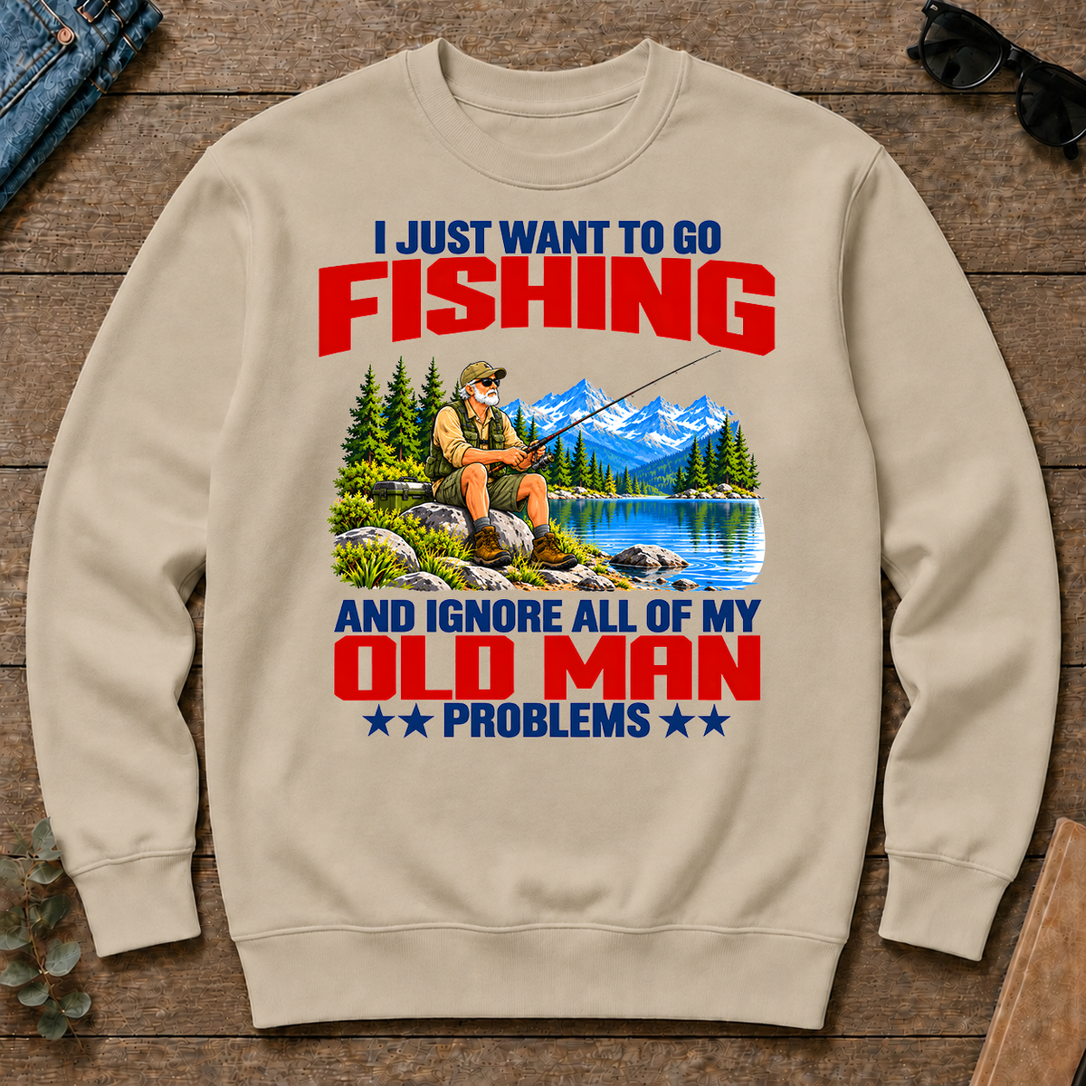 I Just Want To Go Fishing Art - sand - CS2D-Sand