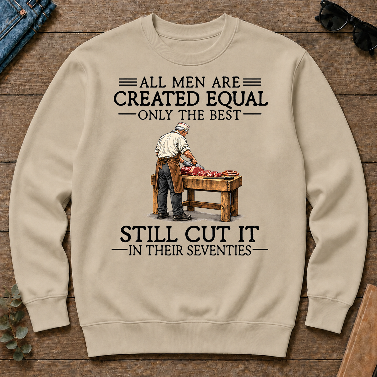 All Men Are Created Equal Only The Best Still Cut It 70s - sand - CS2D-Sand
