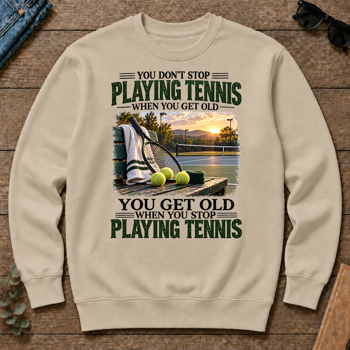 Playing Tennis You Get Old When You Stop - sand - CS2D-Sand