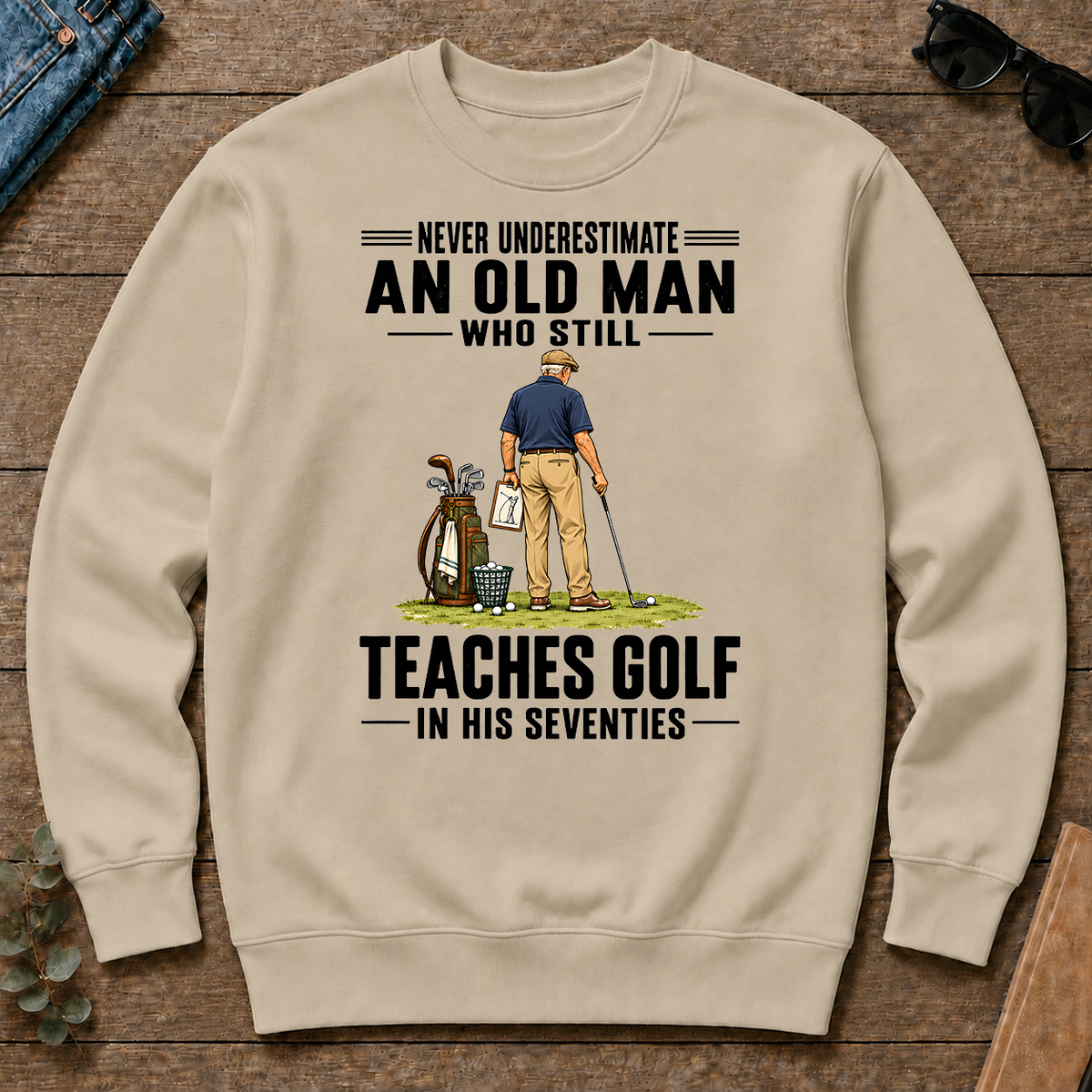 Never Underestimate An Old Man Teaches Golf In His 70s - sand - CS2D-Sand
