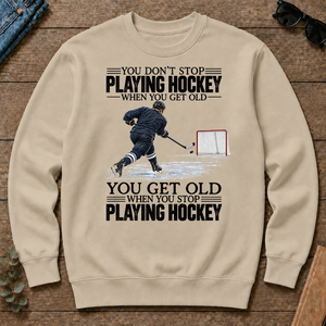 Vintage You Get Old When You Stop Playing Hockey - sand - CS2D-Sand