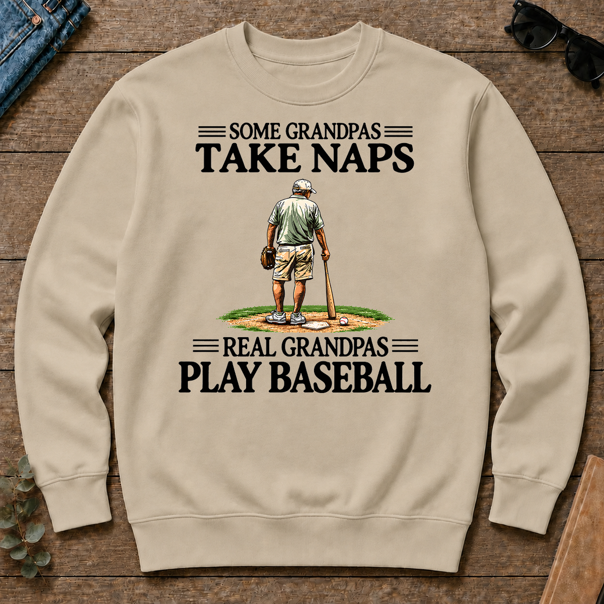 Real Grandpas Play Baseball Vintage - sand - CS2D-Sand