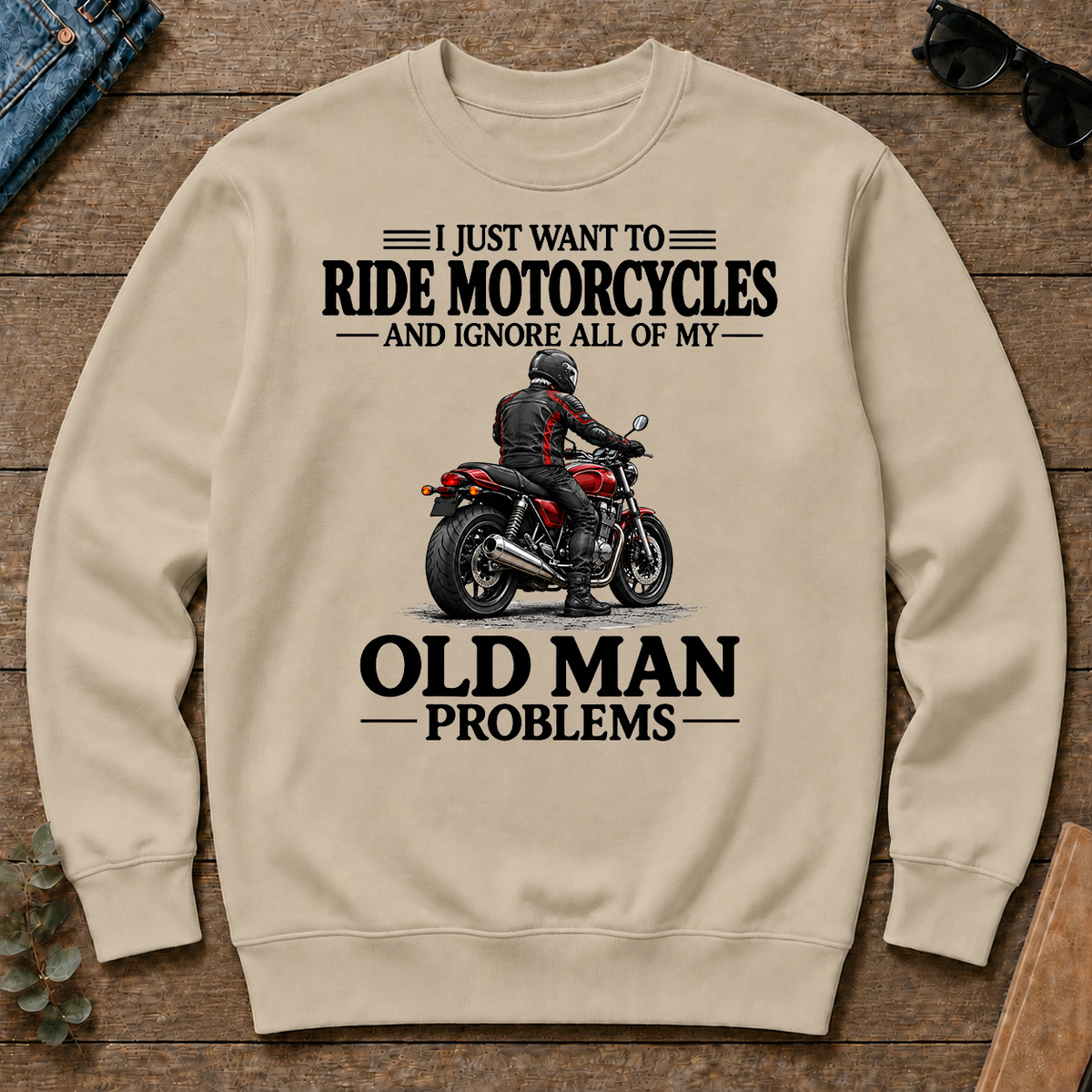 I Just Want To Ride Motorcycles - sand - CS2D-Sand