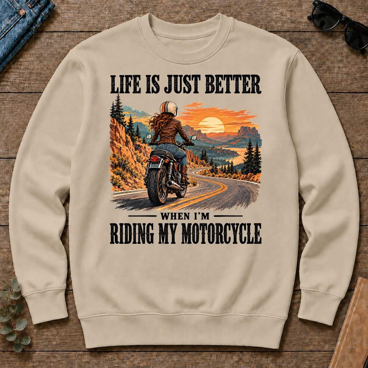 Life Is Just Better When I'm Riding My Motorcycle - sand - CS2D-Sand