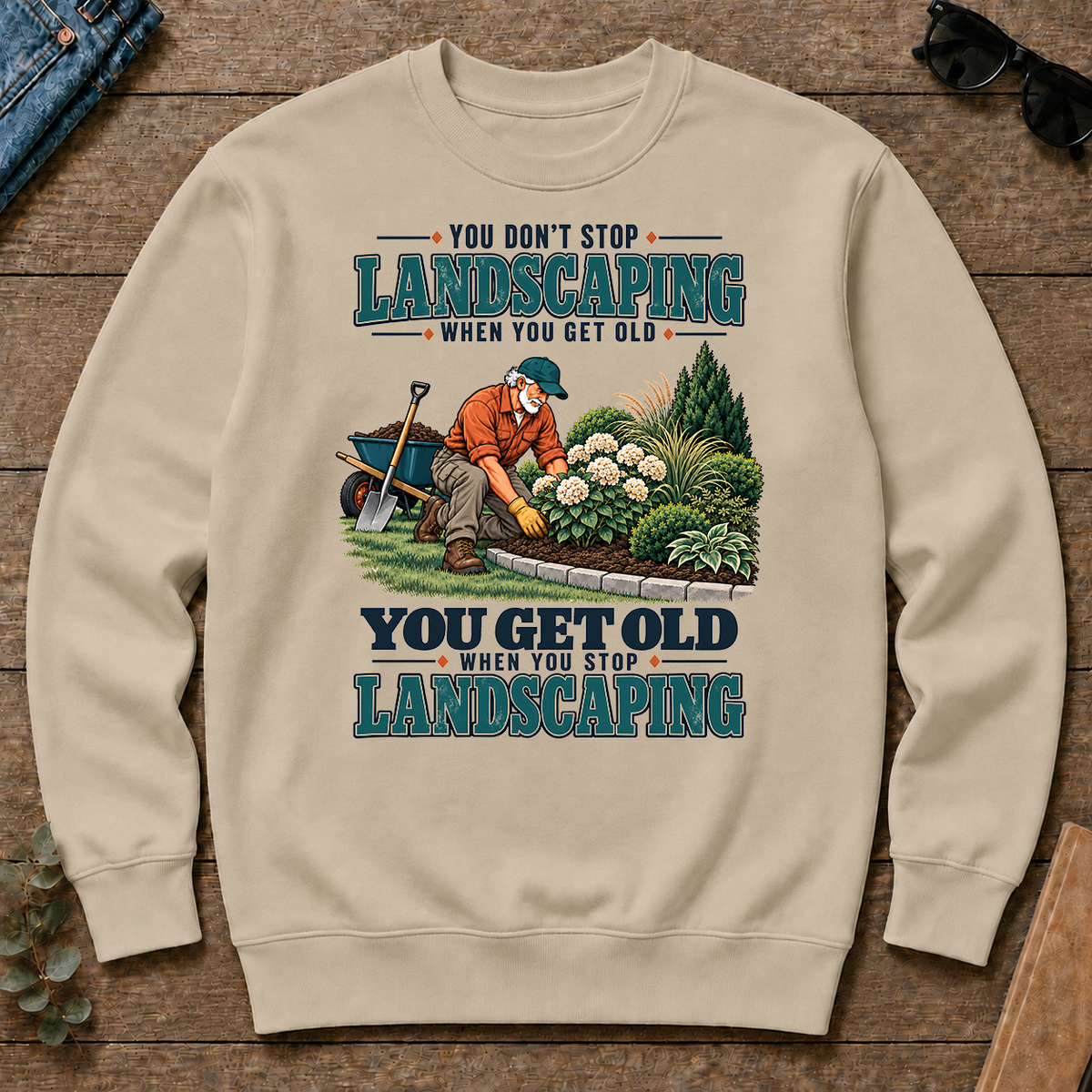 You Get Old When You Stop Landscaping - sand - CS2D-Sand