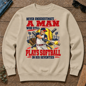 A Man Still Plays Softball In His 70s - sand - CS2D-Sand