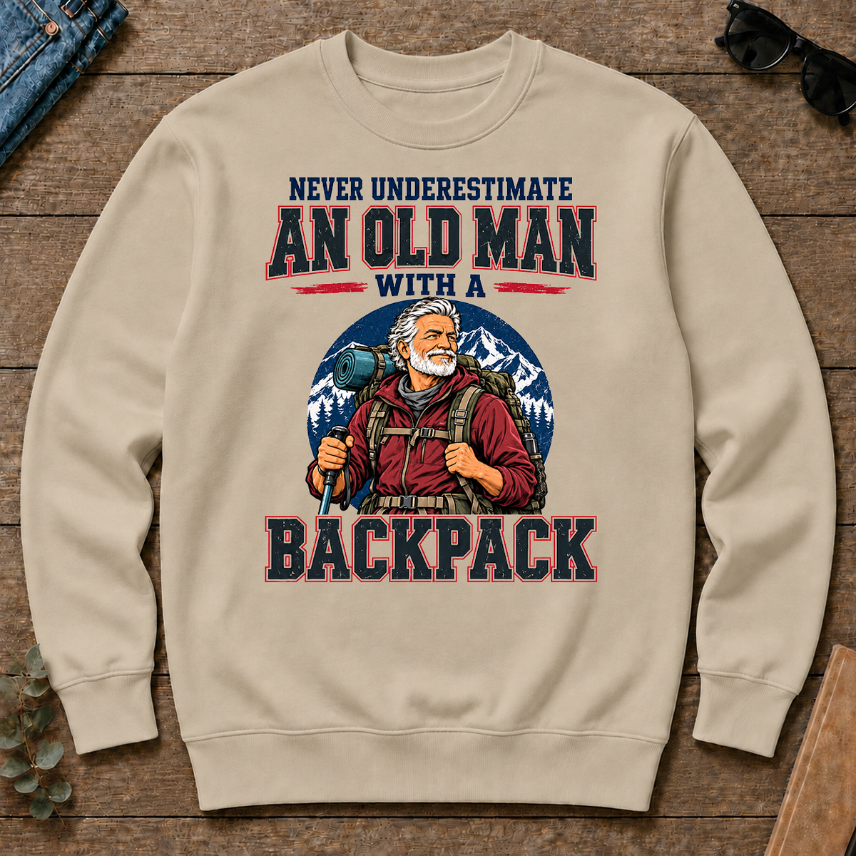 Never Underestimate An Old Man With A Backpack - sand - CS2D-Sand