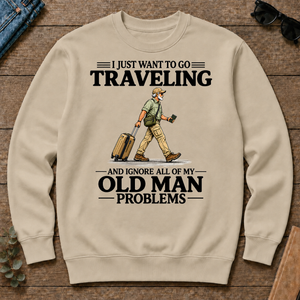 I Just Want To Go Traveling Vintage - sand - CS2D-Sand