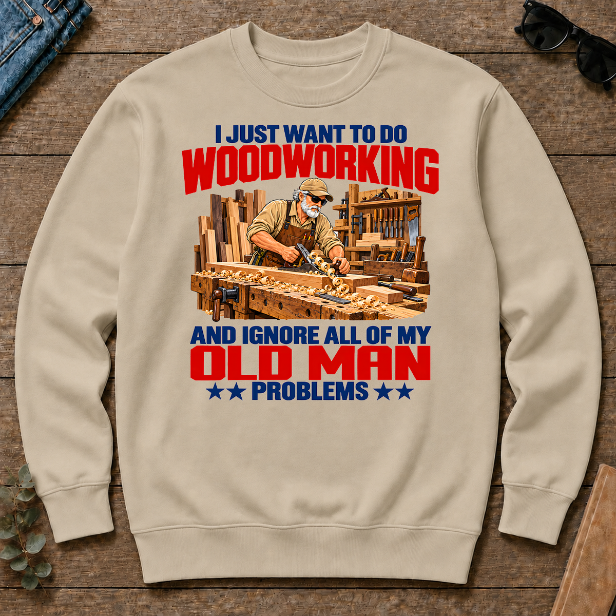 I Just Want To Do Woodworking - sand - CS2D-Sand