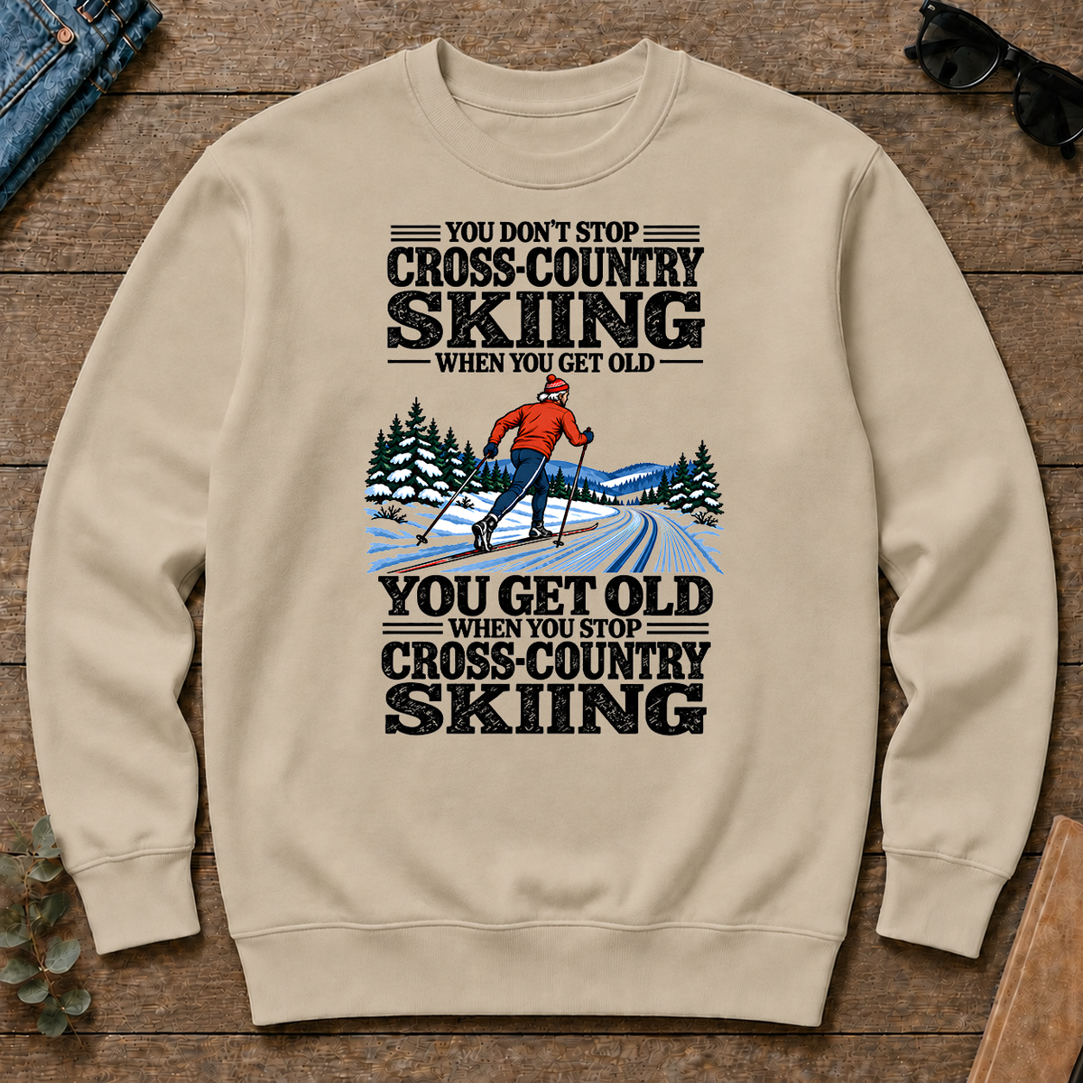You Get Old When You Stop Cross-Country Skiing - sand - CS2D-Sand