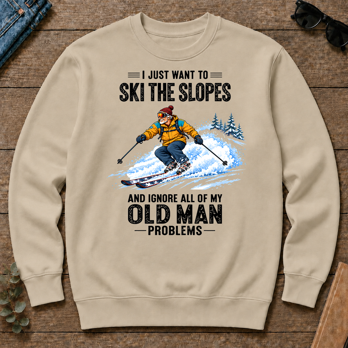 I Just Want To Ski The Slopes Art - sand - CS2D-Sand