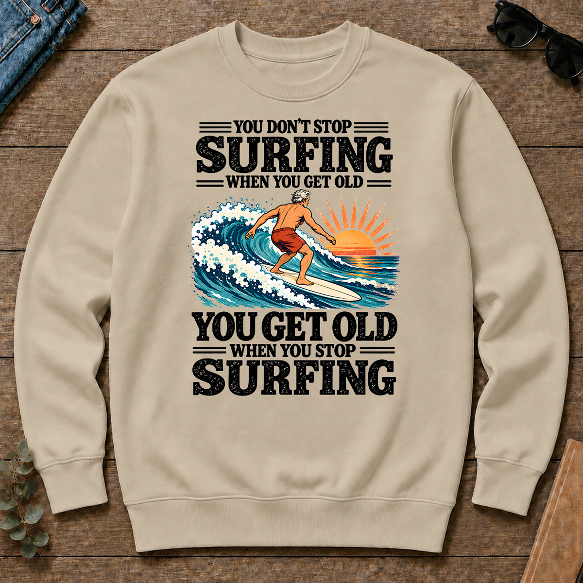 You Get Old When You Stop Surfing - sand - CS2D-Sand