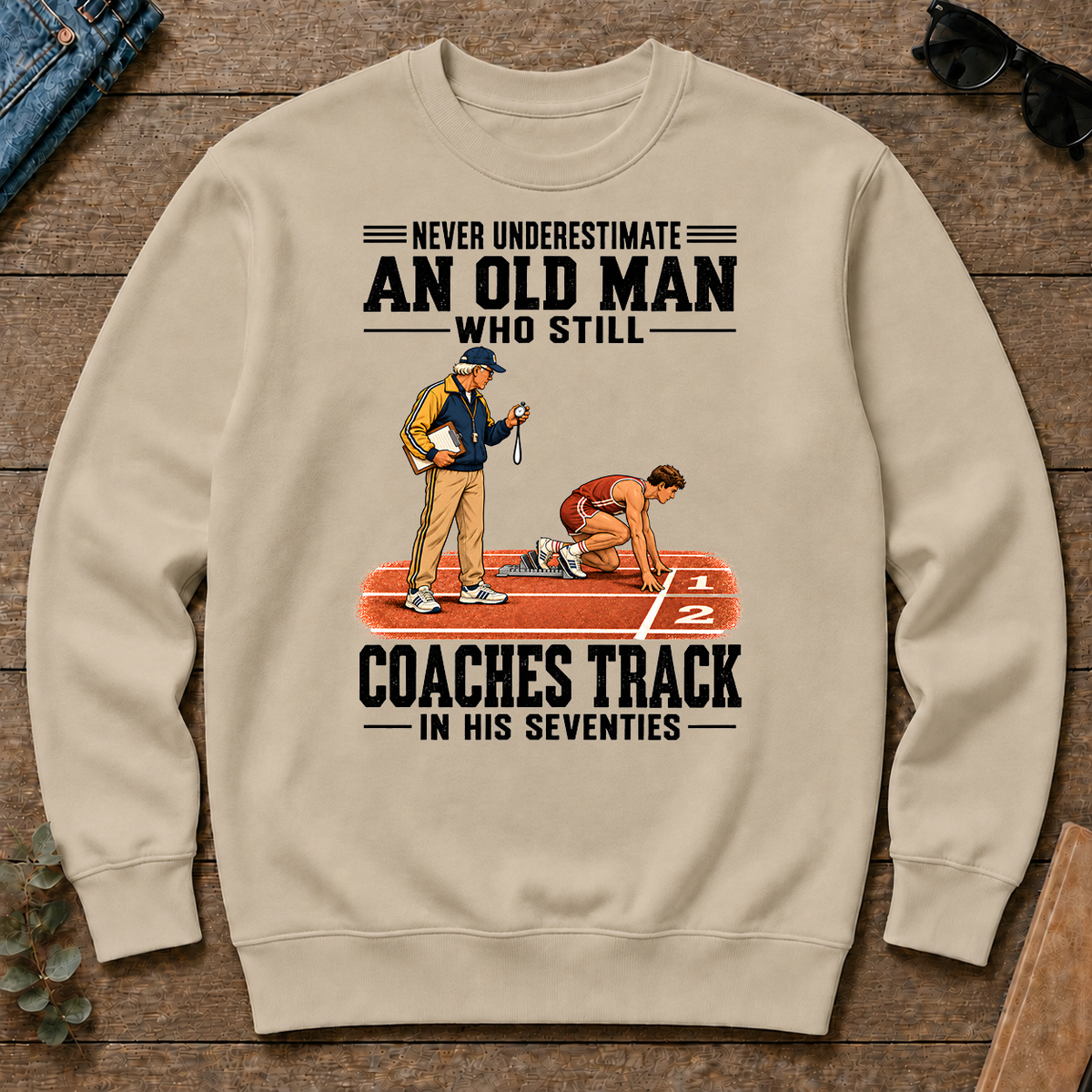 Never Underestimate An Old Man Coaches Track In His 70s - sand - CS2D-Sand