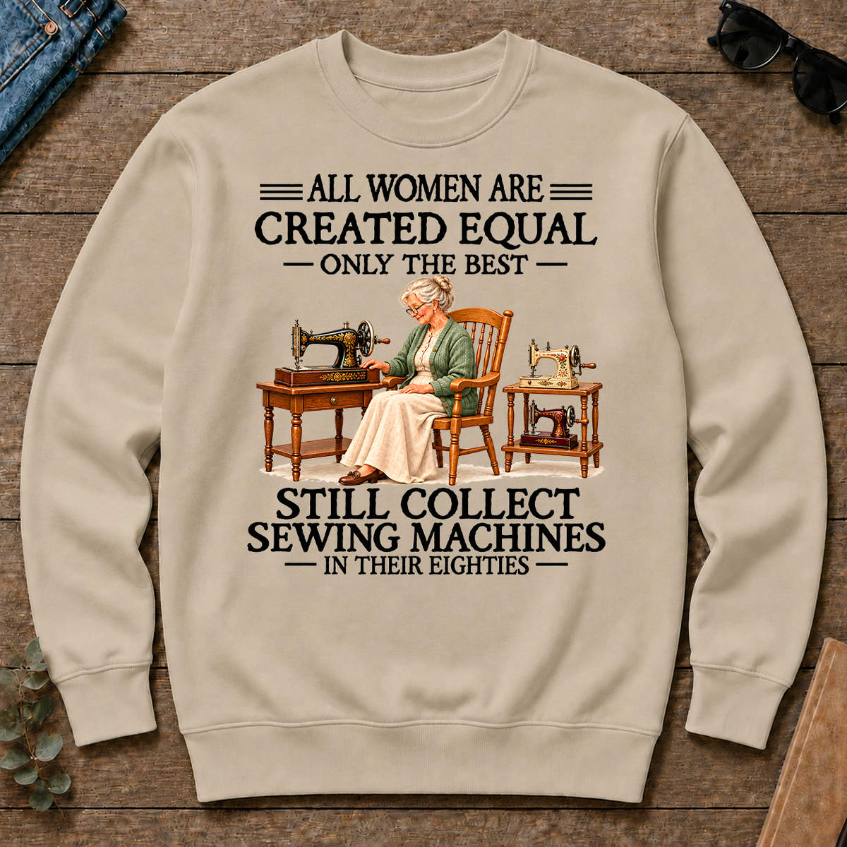 Still Collect Sewing Machines 80S - sand - CS2D-Sand