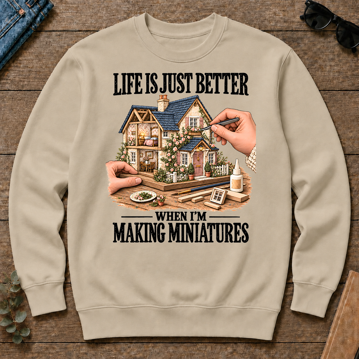Life Is Just Better When I'm Making Miniatures - sand - CS2D-Sand
