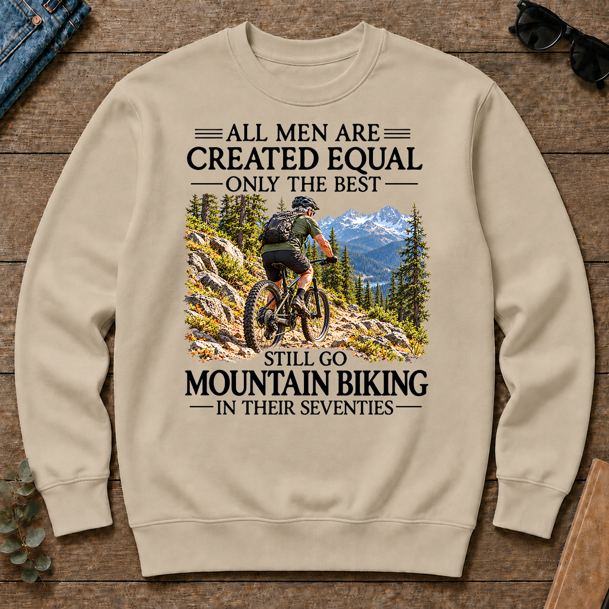 All Men Are Created Equal Only The Best Still Go Mountain Biking In Their 70s - sand - CS2D-Sand