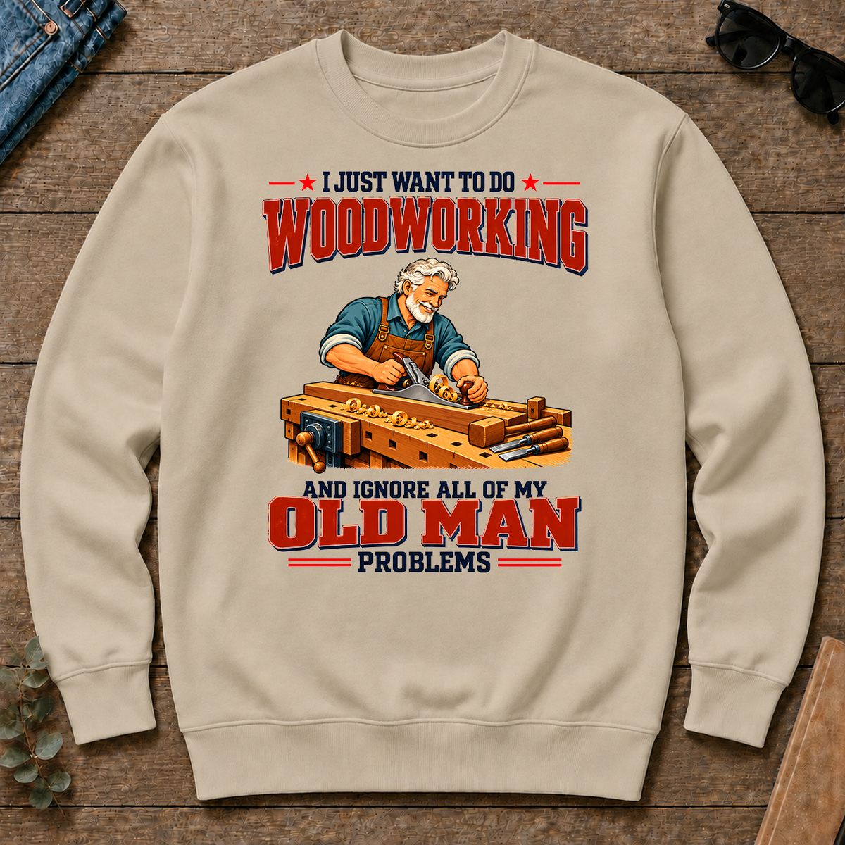 I Just Want To Do Woodworking & Ignore All Old Man Problems - sand - CS2D-Sand