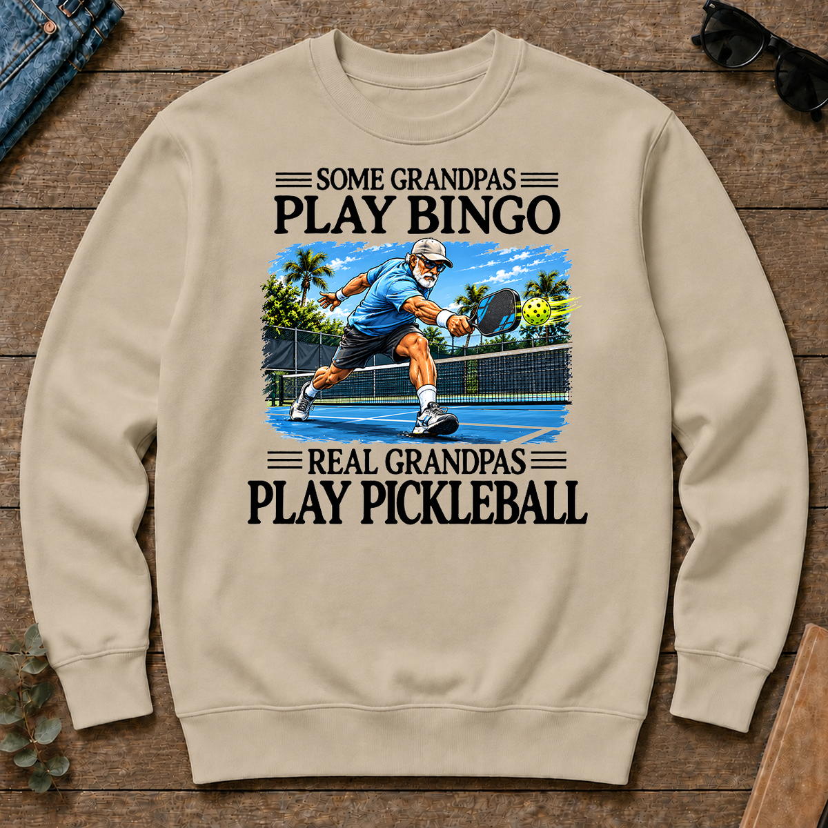Some Grandpas Play Bingo Real Grandpas Play Pickleball - sand - CS2D-Sand