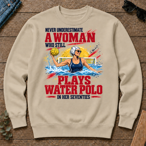 A Woman Still Plays Water Polo In Her 70s - sand - CS2D-Sand