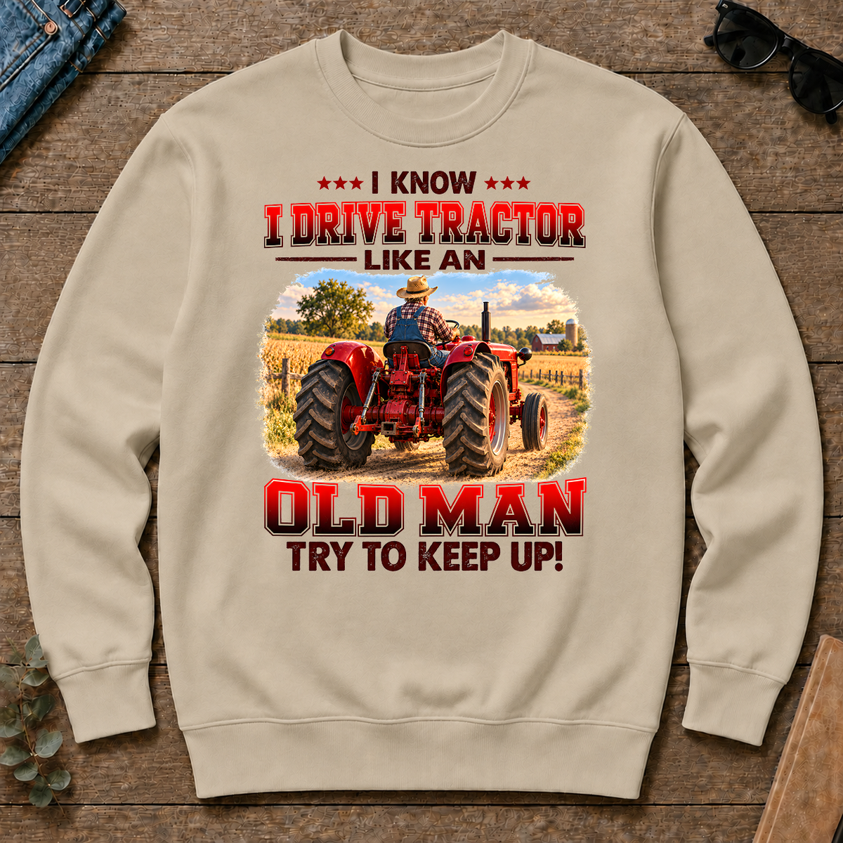 I Know I Drive Tractor Like An Old Man Try To Keep Up! - sand - CS2D-Sand
