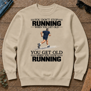 Vintage You Get Old When You Stop Running - sand - CS2D-Sand