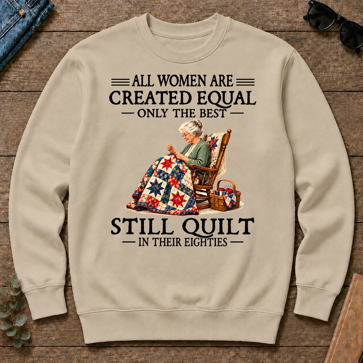 Still Quilt 80S - sand - CS2D-Sand
