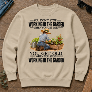 Vinatge You Get Old When You Stop Working In The Garden - sand - CS2D-Sand