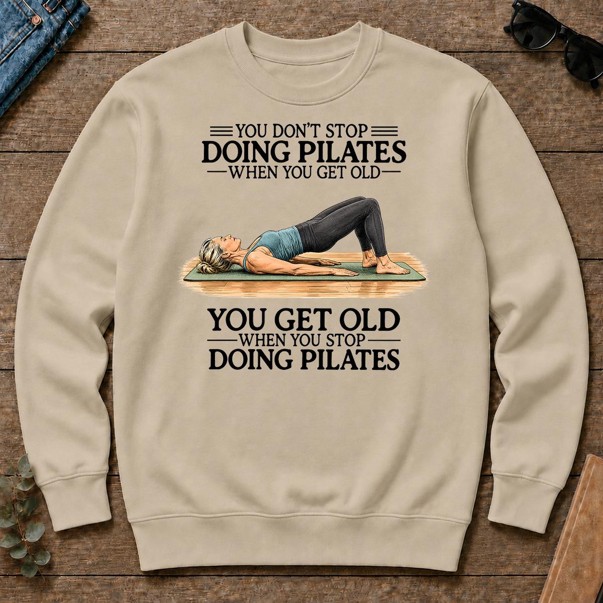 Don't Stop Doing Pilates Woman - sand - CS2D-Sand