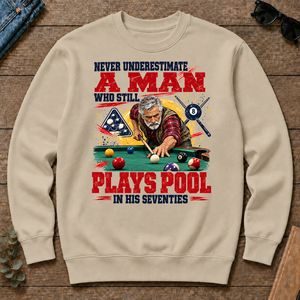 A Man Still Plays Pool In His 70s - sand - CS2D-Sand