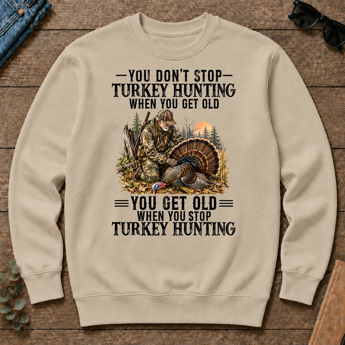 Turkey Hunting - You Get Old When You Stop - sand - CS2D-Sand