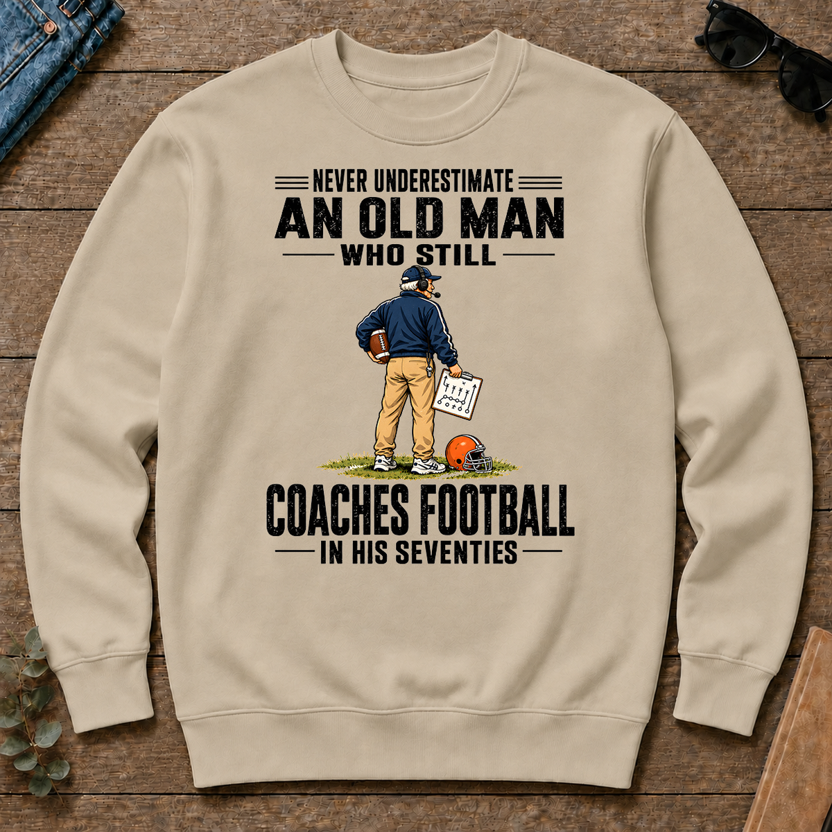 Never Underestimate An Old Man Coaches Football In His 70s - sand - CS2D-Sand