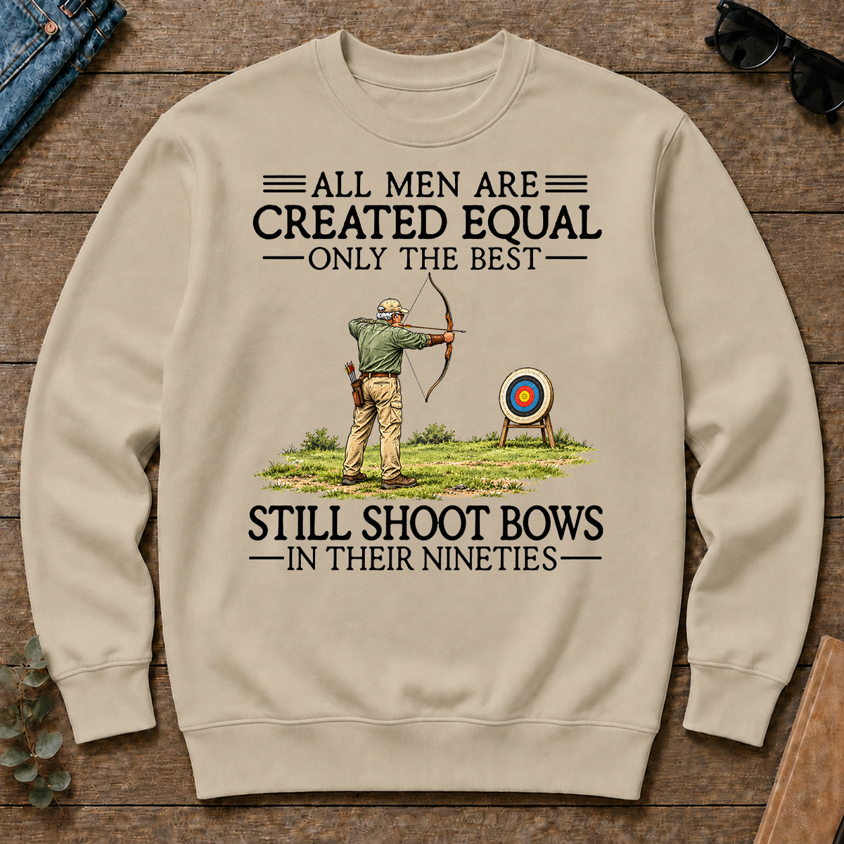 All Men Are Created Equal Only The Best Still Shoot Bows 90s - sand - CS2D-Sand