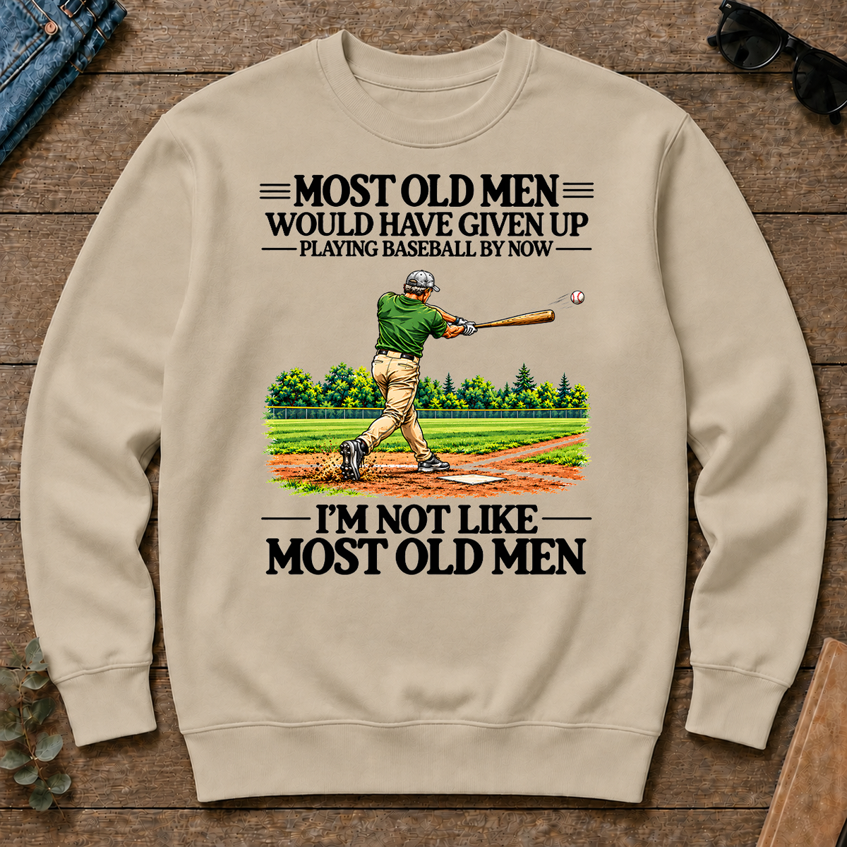 Most Old Man Would Have Given Up Playing Baseball - sand - CS2D-Sand