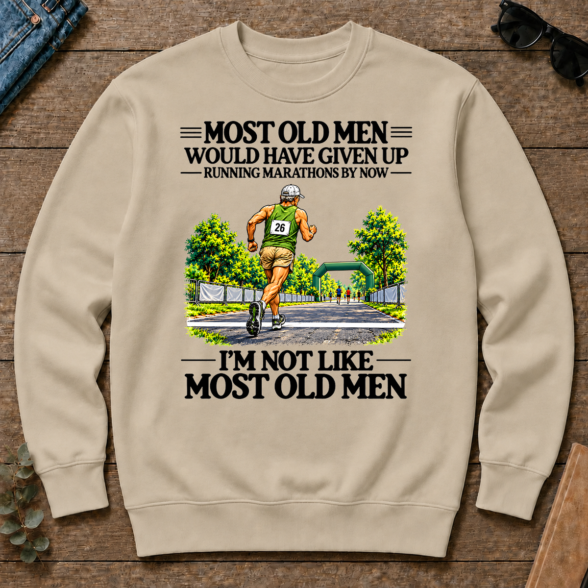 Most Old Man Would Have Given Up Running Marathons - sand - CS2D-Sand
