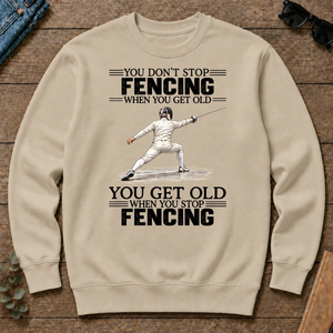 Vintage You Get Old When You Stop Fencing - sand - CS2D-Sand
