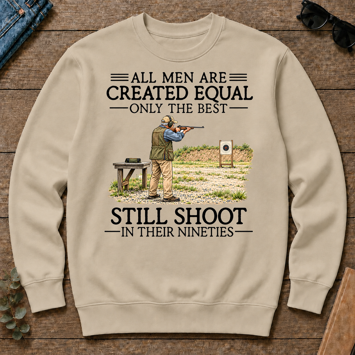All Men Are Created Equal Only The Best Still Shoot 90s - sand - CS2D-Sand