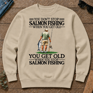 Don't Stop Salmon Fishing Vintage - sand - CS2D-Sand