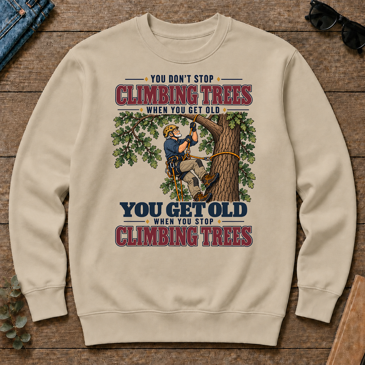 You Get Old When You Stop Climbing Trees - sand - CS2D-Sand