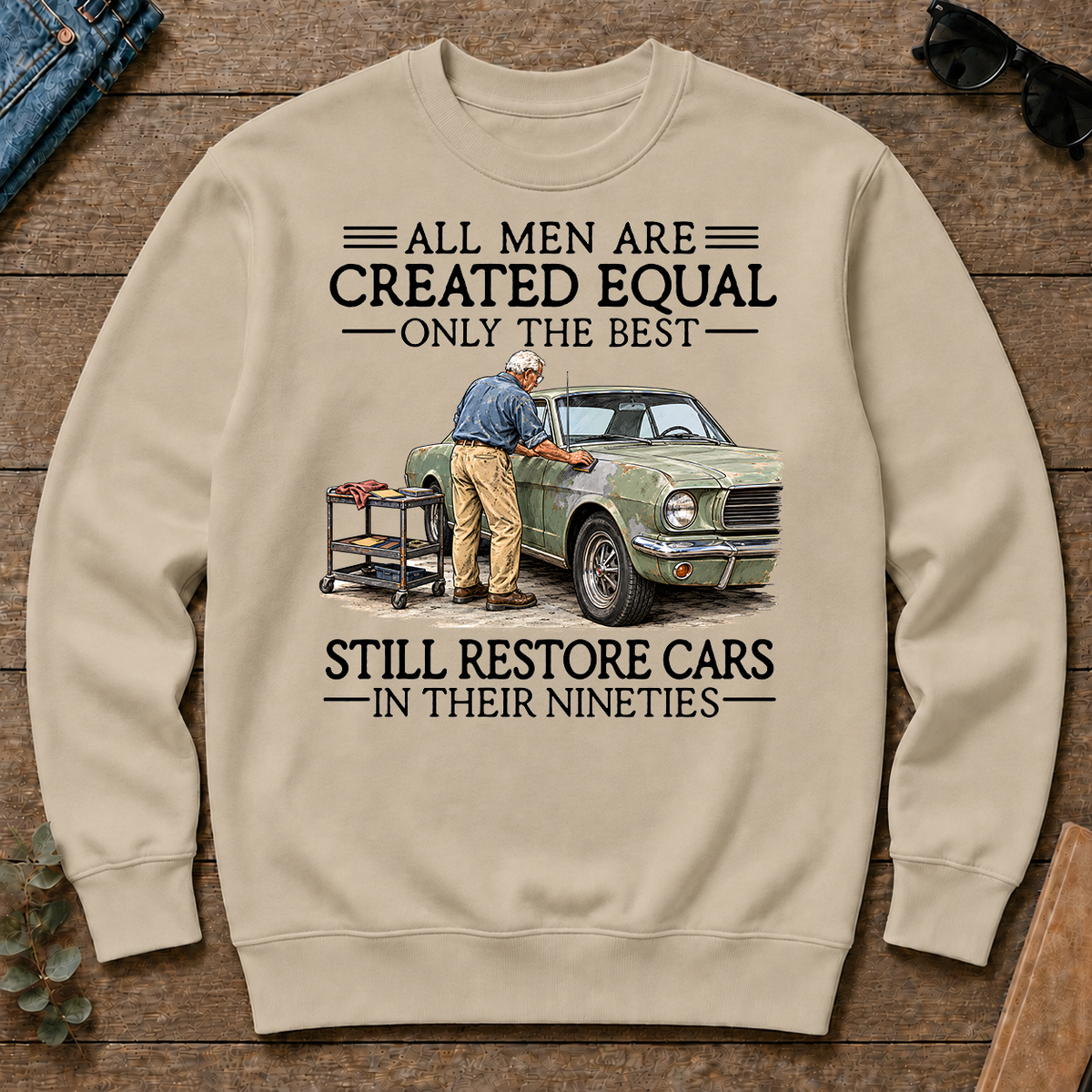 All Men Are Created Equal Only The Best Still Restore Cars 90s - sand - CS2D-Sand