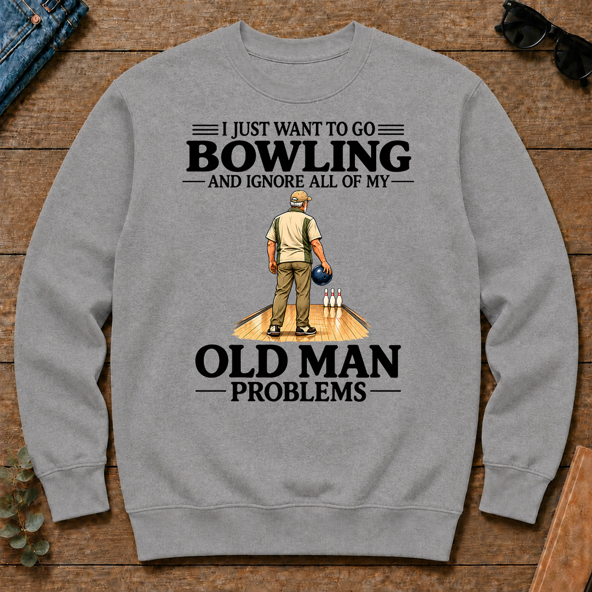 I Just Want To Bowling - sport-grey - CS2D-SportGrey